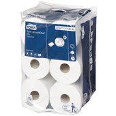 TORK 472193 T9 SMARTONE TOILET TISSUE MINI 2 PLY 260 SHEETS PER ROLL CTN 12