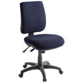 EDEN SPORT 340 OFFICE CHAIR MIDBACK 3LEVER NAVY