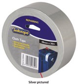 SELLOTAPE CLOTH TAPE W48MM X L30M SILVER