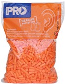 PROCHOICE PROBULLET EARPLUGS DISPOSABLE EPDS500R CLASS 5 UNCORDED PAIR ORANGE BAG 500