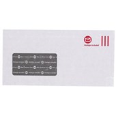 CUSTOM PRINT ENVELOPE POSTAGE INCLUDED WINDOW DLE BOX 1000