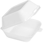 HARVEYS FOOD CONTAINER FOAM BURGER SMALL PACK 100