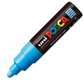 POSCA PC7M PAINT MARKER BULLET BOLD 55MM LIGHT BLUE