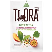 TI ORA TEA PEACH AND PASSIONFRUIT GREEN TEA WITH KAWAKAWA PACK 15