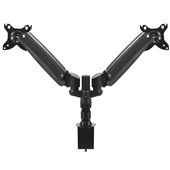 BOYD VISUAL DOUBLE MONITOR ARM BLACK