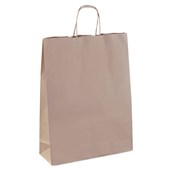 PAPER BAG NO2 CARRY TWIST HANDLE L165 X W140 X D75MM CTN 250