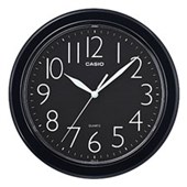 CASIO CLOCK IQ01S1 ROUND BLACK