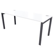 ZEALAND NOVAH DESK W1500 X D700 X H725MM BLACK BASE WHITE TOP