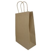 COASTAL KRAFT PAPER BAG WITH HANDLE MEDIUM 240 X 120 X 360MM