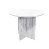 ZEALAND MEETING TABLE ROUND W900 X H725MM NORDIC PINE