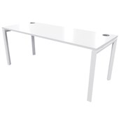 ZEALAND NOVAH DESK W1800 X D800 X H725MM WHITE BASE WHITE TOP