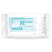 TERRA BABY WIPES WATER PACK 70