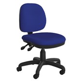 OPD ZARA OFFICE CHAIR MIDBACK 2LEVER BREATHE FABRIC ROYAL BLUE