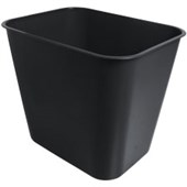 ESSELTE SWS PLASTIC WASTE BIN 15 LITRE BLACK