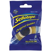 SELLOTAPE CELLULOSE TAPE PREMIUM W18MM X L33M CLEAR