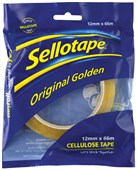 SELLOTAPE CELLULOSE TAPE PREMIUM W12MM X L66M CLEAR