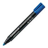 STAEDTLER 352 LUMOCOLOR PERMANENT MARKER BULLET 20MM BLUE