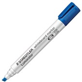 STAEDTLER 351 LUMOCOLOR WHITEBOARD MARKER CHISEL BLUE