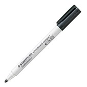 STAEDTLER 341 LUMOCOLOR COMPACT WHITEBOARD MARKER BULLET BLACK