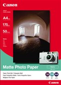 CANON MP101 MATTE PHOTO PAPER 170GSM A4 WHITE PACK 50