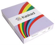 KASKAD COLOURED PAPER A4 80GSM PLOVER PURPLE PACK 500 SHEETS