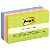 POSTIT 6555UC NOTES 76 X 127MM FLORAL FANTASY PACK 5