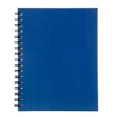 SPIRAX 512 NOTEBOOK 7MM RULED HARD COVER SPIRAL BOUND A4 200 PAGE BLUE