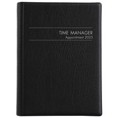 COLLINS DIARY TIME MANAGER APPOINTMENT MDA51A BLACK DAY PER PAGE ODD YEAR