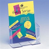 DEFLECTO BROCHURE HOLDER A5 CLEAR