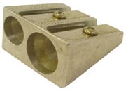 CELCO PENCIL SHARPENER METAL 2 HOLE