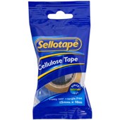 SELLOTAPE CELLULOSE TAPE W15MM X L10M CLEAR