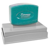 XSTAMPER N27 CUSTOM MADE STAMP W41 X L100MM GREEN