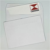 CANDIDA ENVELOPE PLAIN SELF SEAL C6 E12 W162 X L114MM WHITE BOX 500