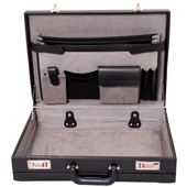 AVENUE BRIEFCASE EXPANDABLE PU BLACK