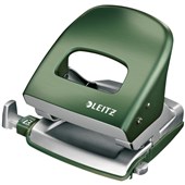 LEITZ NEXXT PUNCH 2HOLE METAL 30 SHEET CELADON GREEN