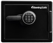 SENTRY FIRE SAFE FIRE AND WATER SAFE 228 L WITH DIGITAL KEYPAD W415 X D491 X H348MM BLACK