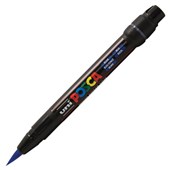 POSCA PCF350 PAINT MARKER BRUSH TIP BLUE