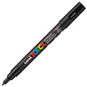 POSCA PC3M PAINT MARKER BULLET FINE 13MM BLACK