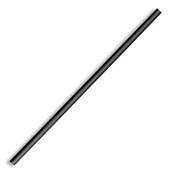 BIOPAK 6MM REGULAR BLACK BIOSTRAW CARTON OF 2500